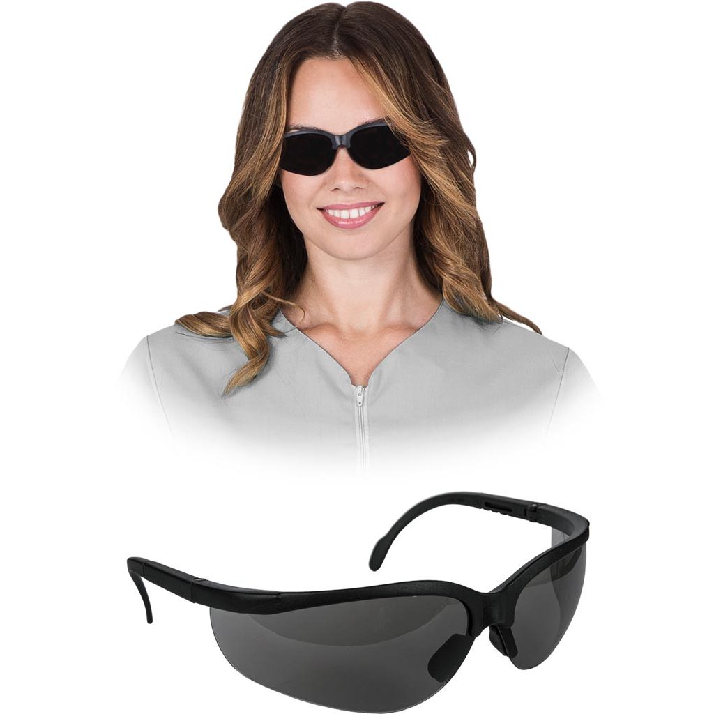 Okulary ochronne Reis OO-IDAHO-DARK – EN 166 Czarno-czarny