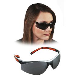 Okulary ochronne Reis OO-TEKSAS-M – EN 166 Czarno-pomarańczowy