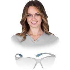 Okulary ochronne Reis OO-VISTA – EN 166 Transparentno-jasnoniebieski