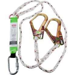 Amortyzator Reis OUP-KRM-EAFRL-2V – EN 355 Biało-zielono-czerwony