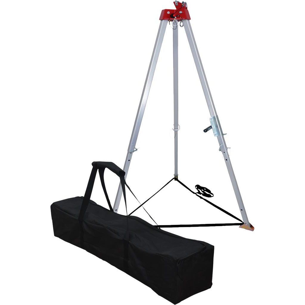 Statyw bezpieczeństwa Reis OUP-KRM-TRIPOD – EN 795 Stalowo-szary