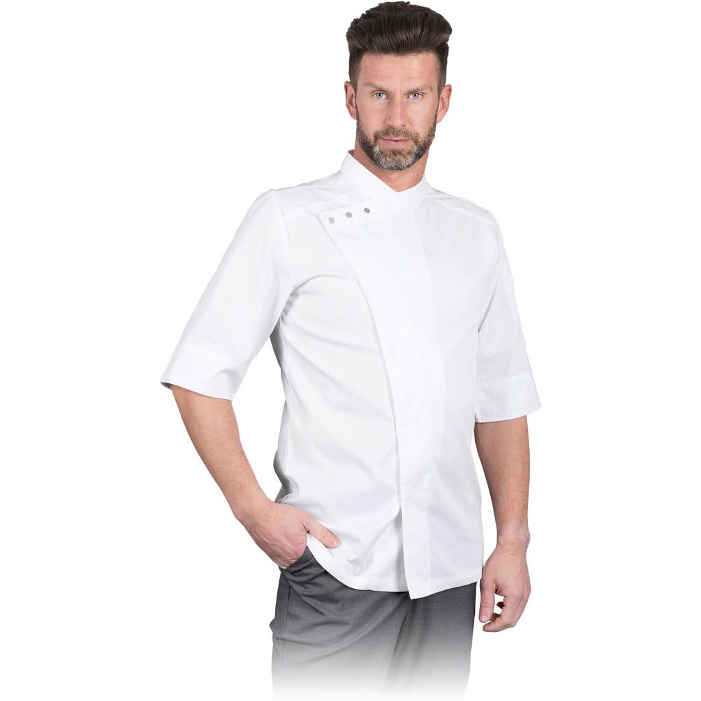 Bluza kucharska ochronna Reis PESANTE Biały