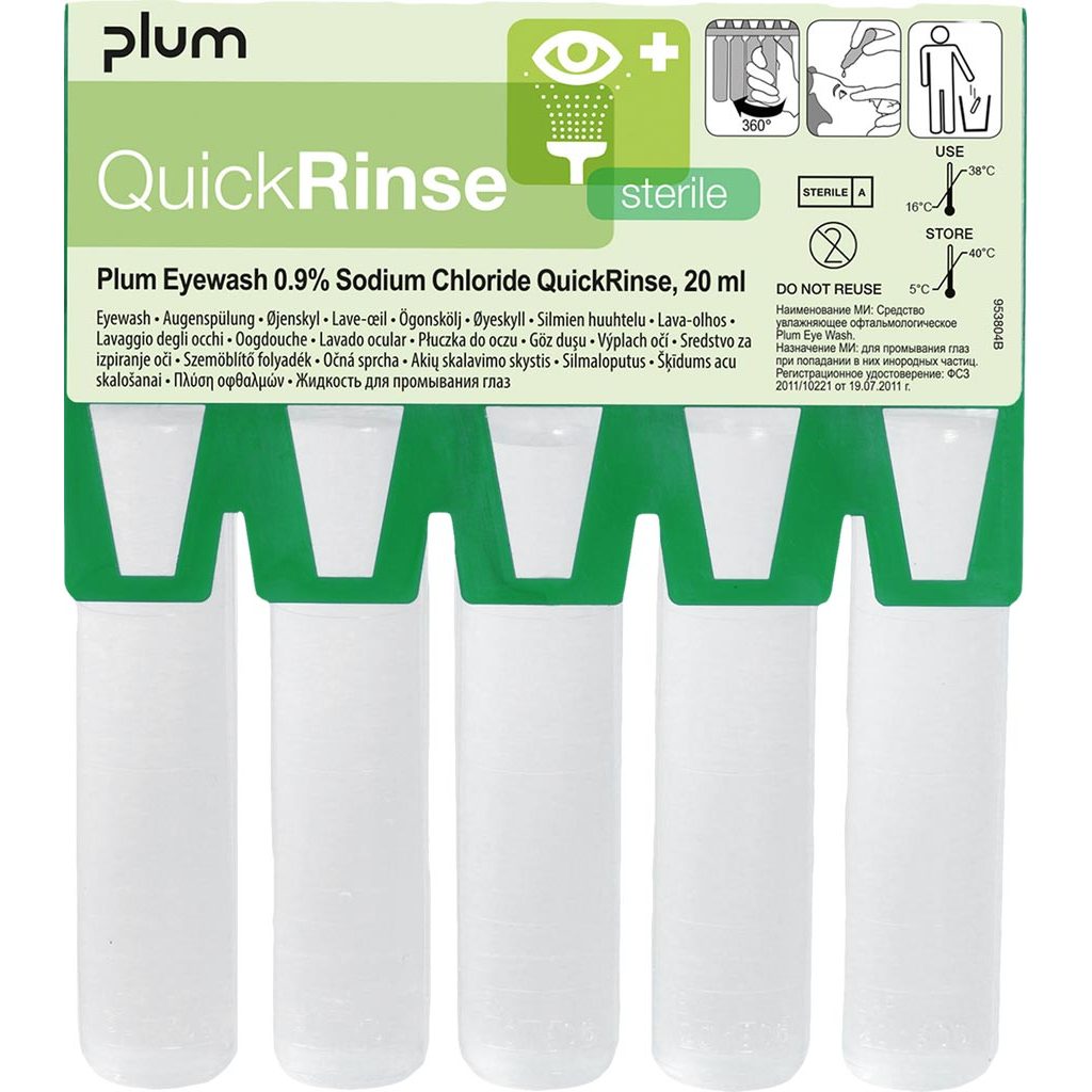 Płyn do płukania oczu Plum PLQUICKRINSE