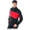 Bluza ochronna z polaru Reis POLAR-DOBLE Czerwono-czarny