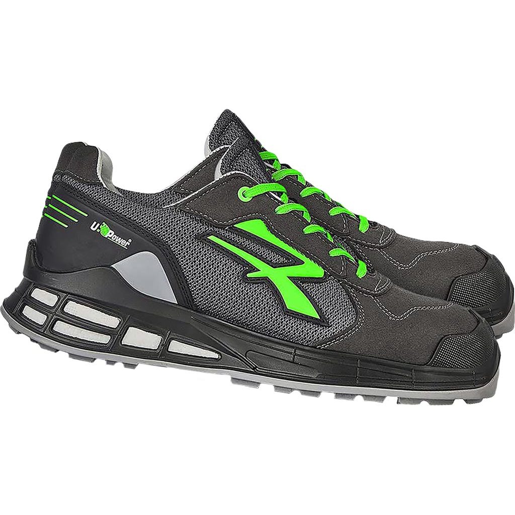 Buty bezpieczne U-Power POWER-EGON – S1PS FO SR Czarno-zielony