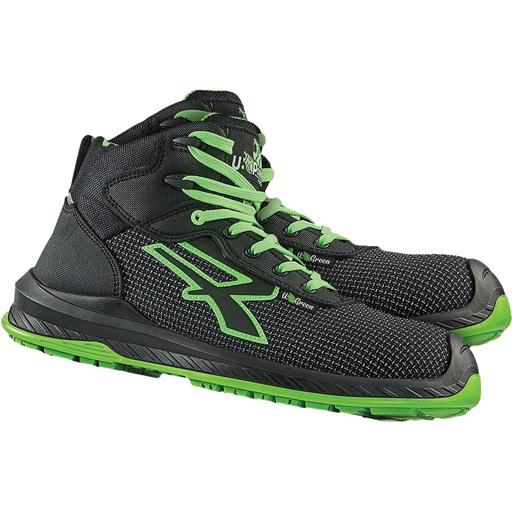 Buty bezpieczne U-Power POWER-LAKE Czarno-zielony