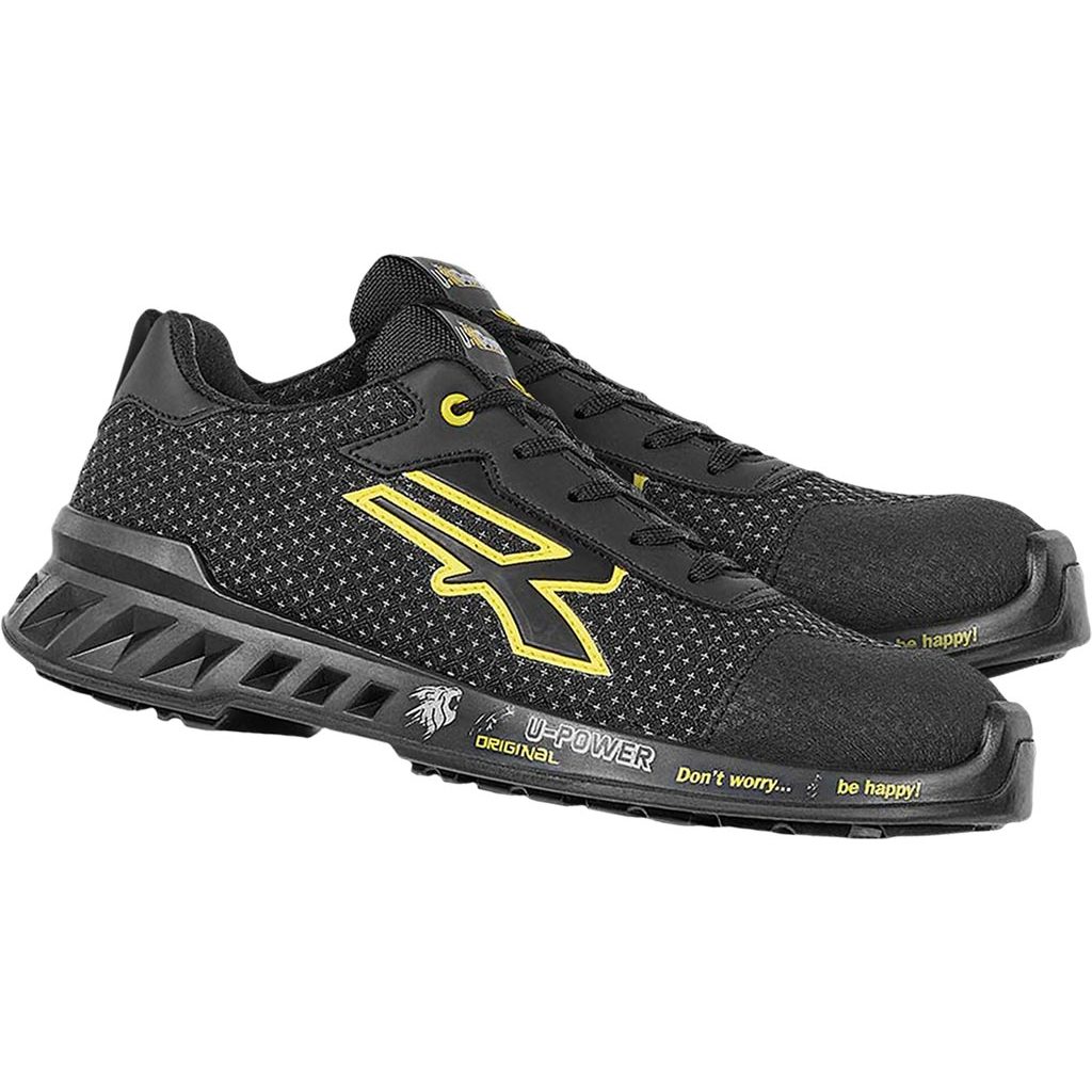Buty bezpieczne U-Power POWER-MATT – S3S CI FO SR Czarno-żółty