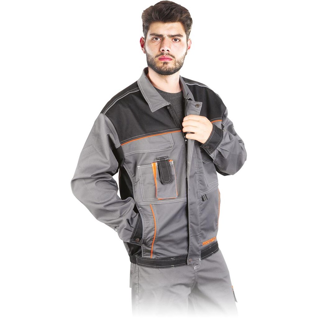 Bluza ochronna Reis PRO-STRECH-J Stalowo-czarno-pomarańczowy
