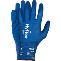 Rękawice ochronne Ansell RAHYFLEX11-818 – nitryl, EN 388, opak. 12 par Granatowo-granatowy