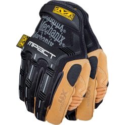 Rękawice ochronne Mechanix RM-MPACT4X – skóra syntetyczna, EN 388 Czarno-miodowy