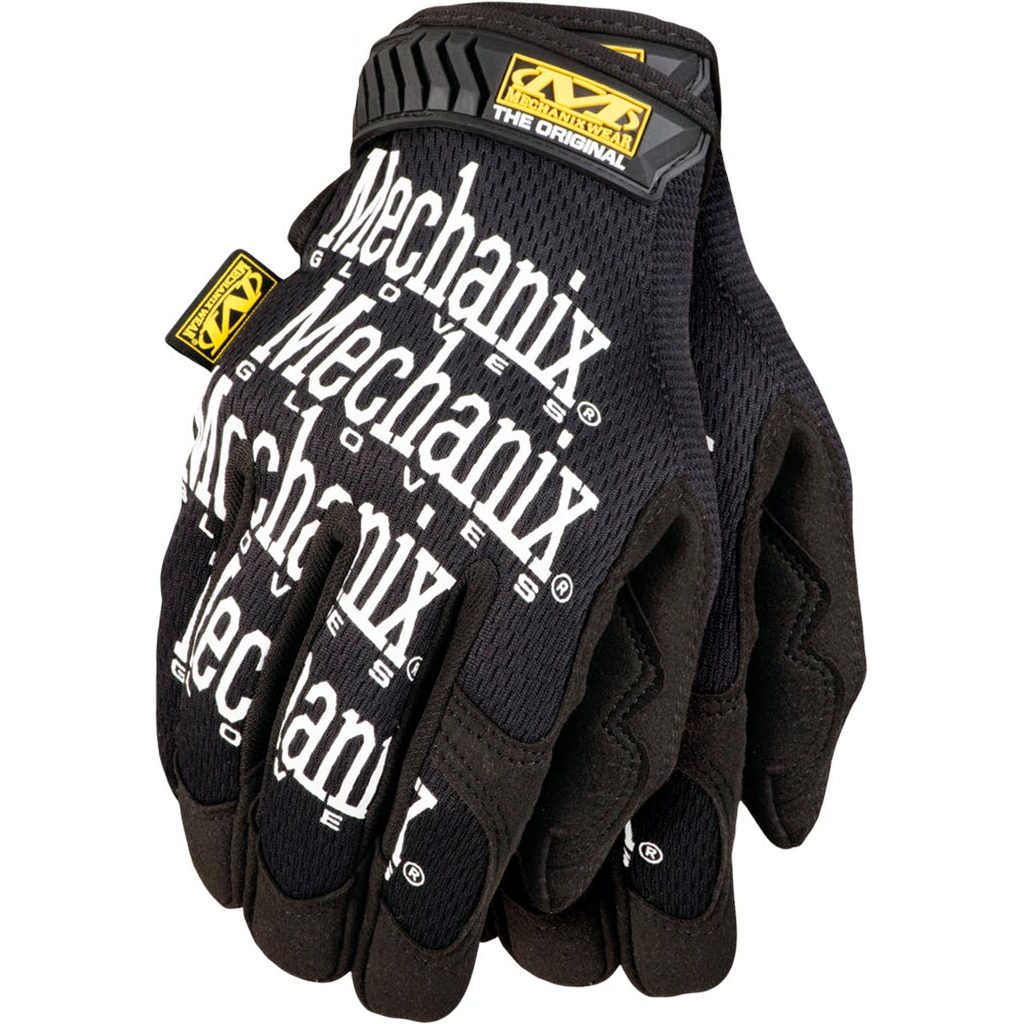 Rękawice ochronne Mechanix RM-ORIGINAL – skóra syntetyczna, EN 388 Czarno-biały