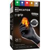Rękawice nitrylowe Mercator Medical RMM-GRIP-OBO – nitryl Czarny