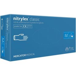 Rękawice nitrylowe Mercator Medical RMM-NITCLAS – nitryl Niebieski