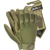 Rękawice ochronne taktyczne Reis RTC-ALFA – skóra syntetyczna Zielony