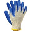 Rękawice ochronne Reis RUXL – lateks, opak. 100 par Biało-niebieski
