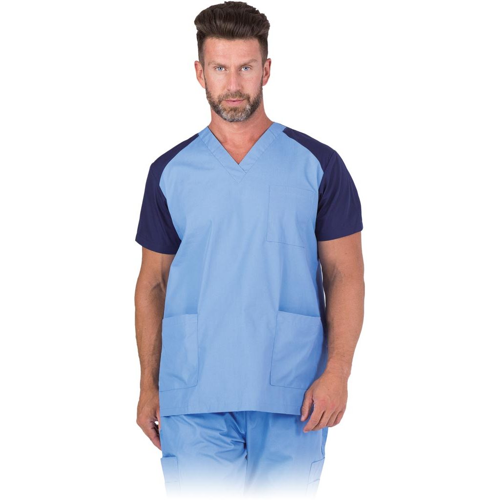 Bluza ochronna Reis TUTTI-J Jasnoniebiesko-granatowy