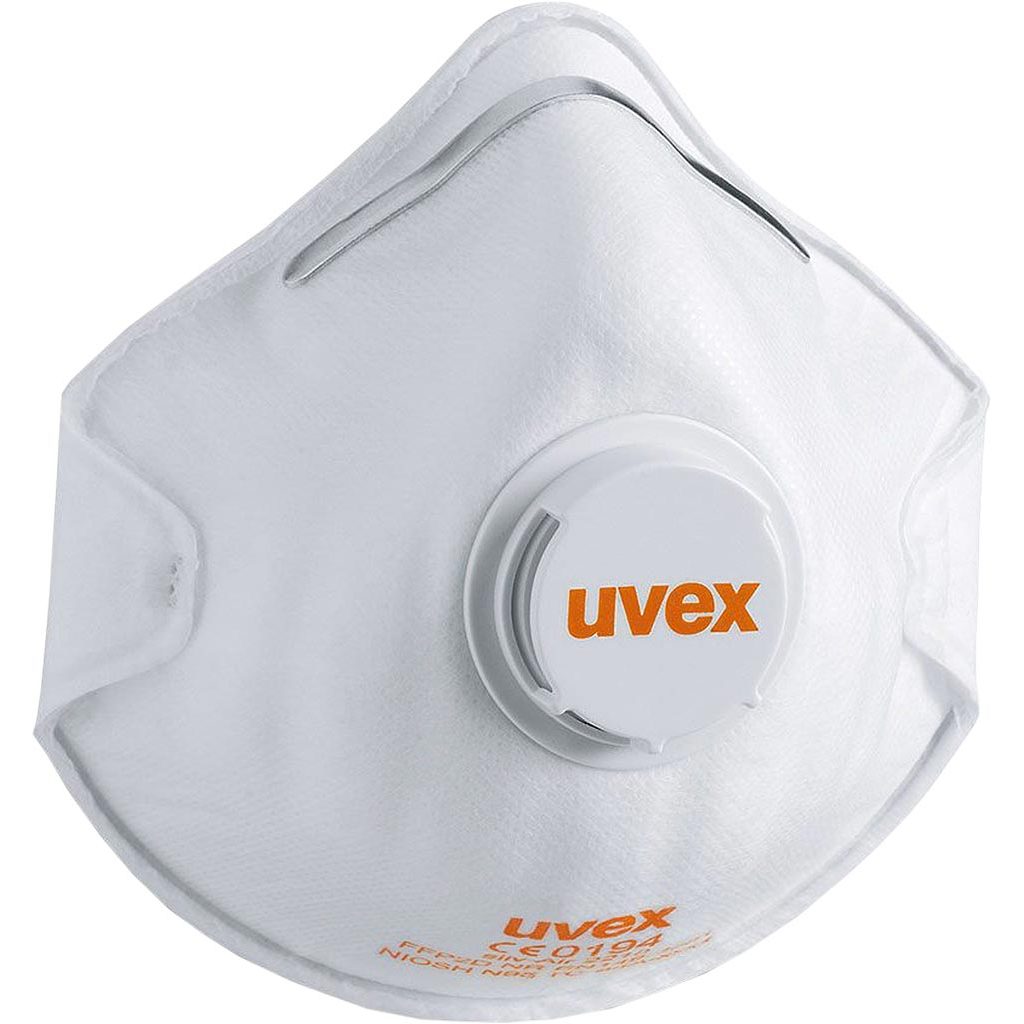 Półmaska filtrująca Uvex UX-MAS-P2-2210 – FFP2, opak. 15 szt. Biały