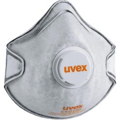 Półmaska filtrująca Uvex UX-MAS-P2-2220 – FFP2, opak. 15 szt. Szary/stalowy